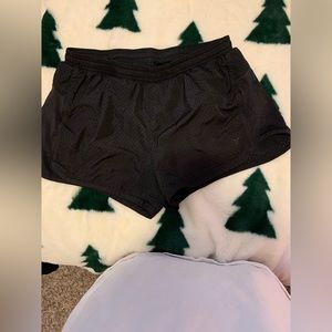 Black active shorts